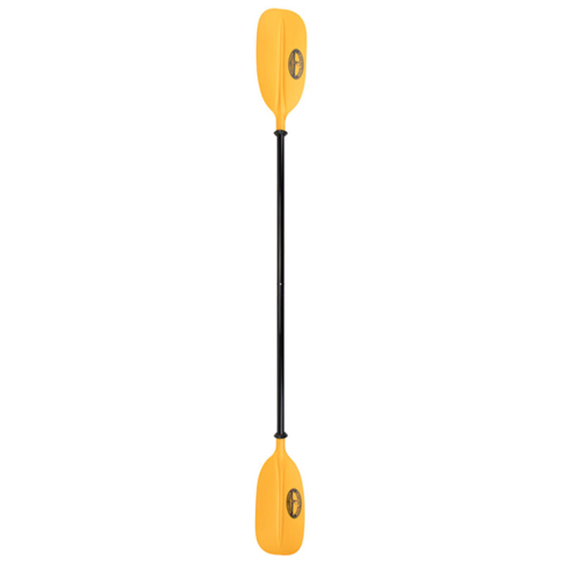 Crooked Creek Symmetrical Kayak Paddle in bright yellow image number 4