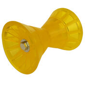 Yellow Poly Bow Roller, fits 4" bracket