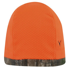 HOT SHOT Men's Debossed Reversible Fleece Beanie