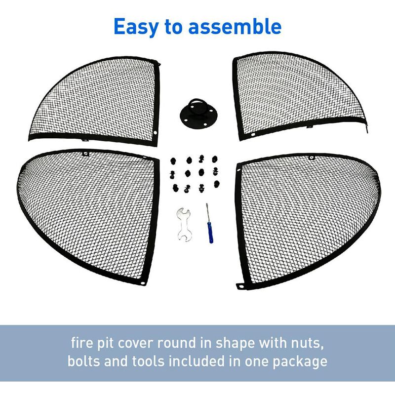 24&rdquo; Fire Pit Screen image number 5