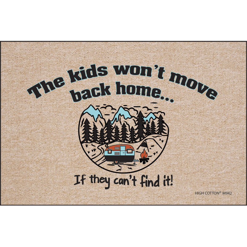 High Cotton "The Kids Won't Move Back" Doormat, 18" x 27" image number 1