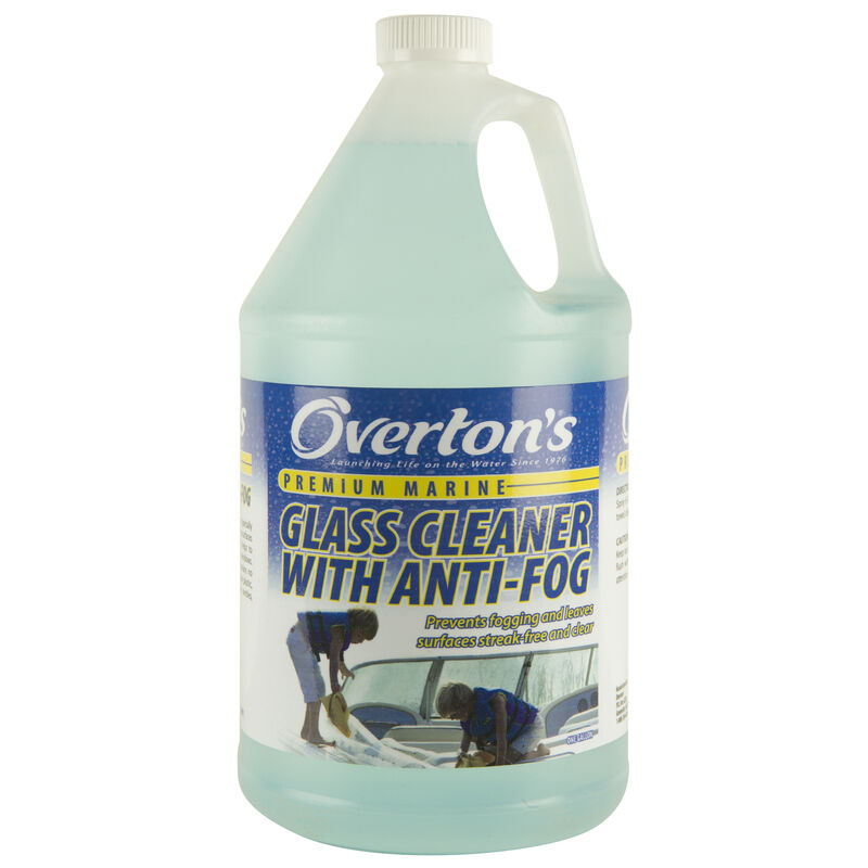Overton's Glass Cleaner With Anti-Fog, Gallon image number 1