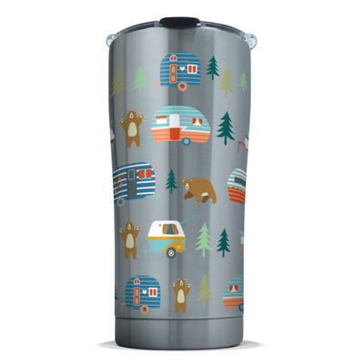 Tervis 20-oz. Stainless Steel Tumbler, Retro Camper with Bears