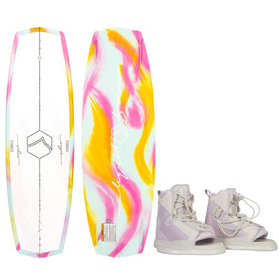 Liquid Force Women's Angel Wakeboard with Plush 6R Bindings