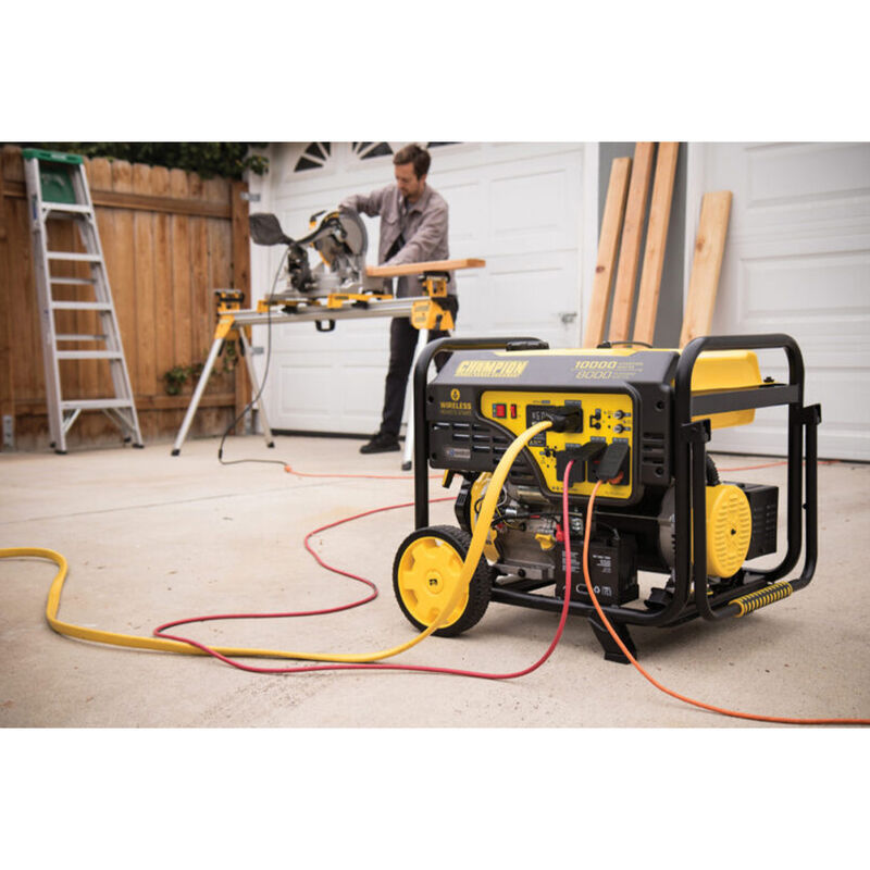 Champion 8000-Watt Wireless Start Generator with CO Shield image number 9