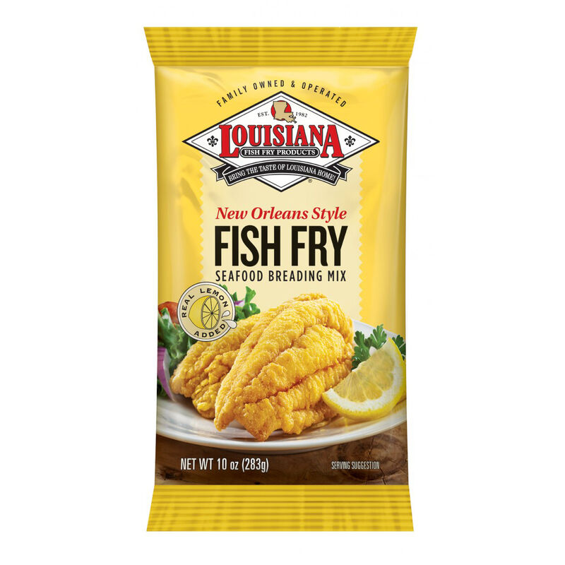 Louisiana Fish Fry New Orleans Style Fish Fry Breading, 10-Oz. image number 1
