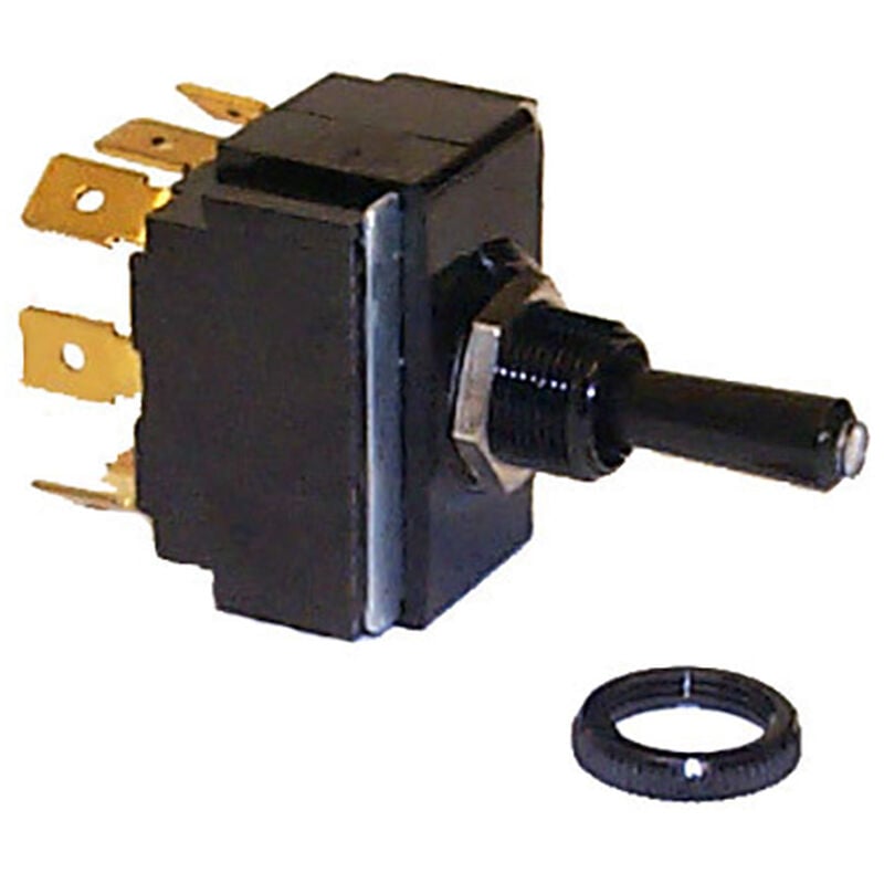 Sierra Toggle Switch On/Off/On DPDT, Sierra Part #TG19520 image number 1