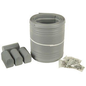Caliber 16' Bunk Wrap Kit For 2" x 4" Bunks, Light Gray