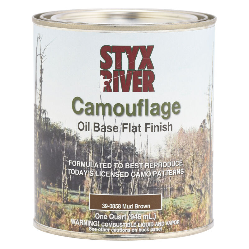 Styx River Camouflage Paint, Quart image number 2