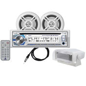 Dual MCP420GH CD/USB/MP3/WMA Bluetooth Receiver With Two 6.5" Speakers