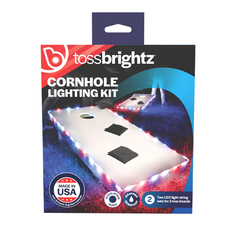 Toss Brightz Patriotic Cornhole Board Lighting image number 2