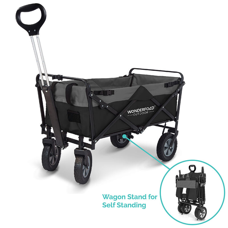 Wonderfold Outdoor S1 Utility Folding Wagon with Stand image number 8