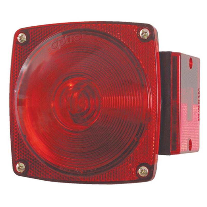 Optronics Replacement Passenger Side Taillight For Under 80"W Trailer Light Kit image number 1