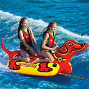 WOW 2-Person Weiner Dog Towable Tube