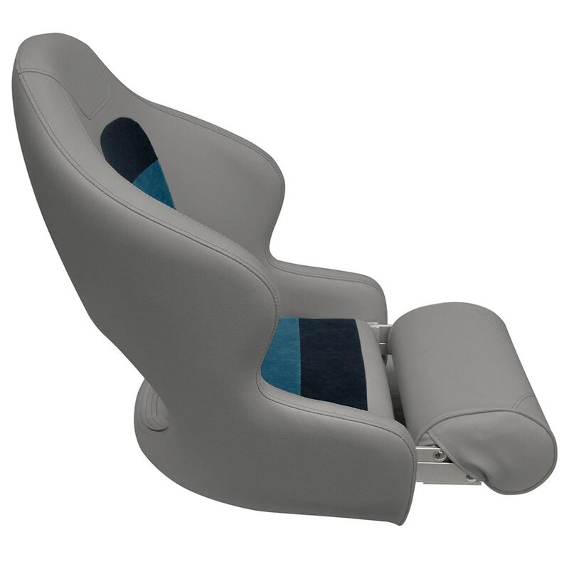 Wise Deluxe Series Pontoon Bucket Seat with Flip-Up Bolster image number 3