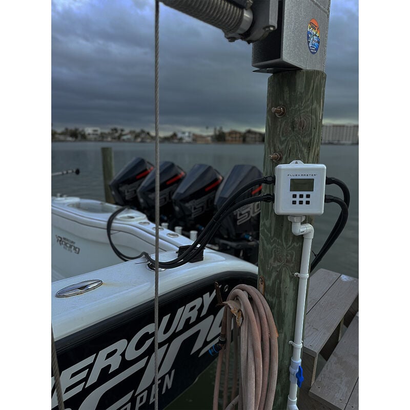 Flushmaster Outboard Flushing System, 4-Outlet, 20' Hose image number 8