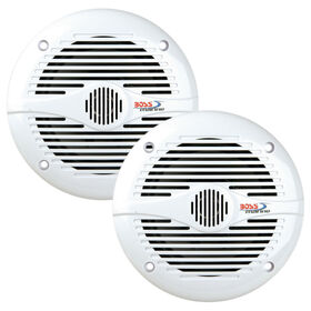 Boss Marine MR60 6.5" Two-Way Coaxial Marine Speakers, Pair