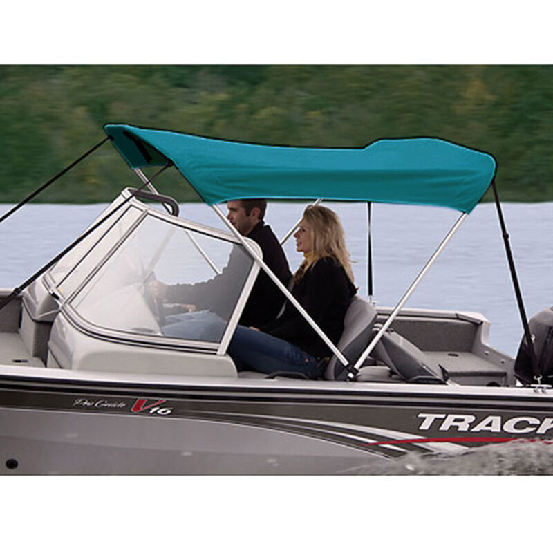 Shademate Polyester 2-Bow Bimini Top, 5'6"L x 42"H, 73"-78" Wide image number 8