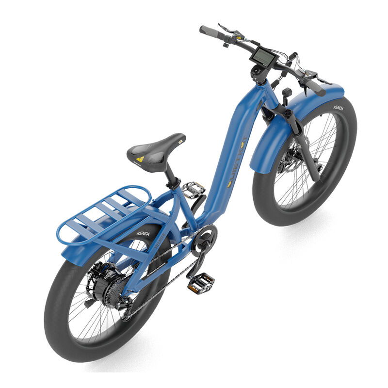 QuietKat Villager Urban E-Bike, Classic Blue image number 4