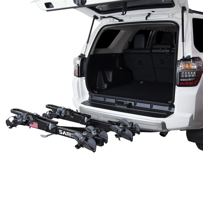 Saris Freedom 4 Bike Hitch Rack Cuscino Transport System, Black image number 5