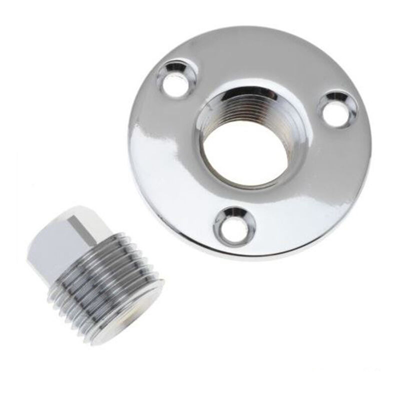 Replacement Stainless Steel Garboard Drain Plug, 1/2" IPT image number 1