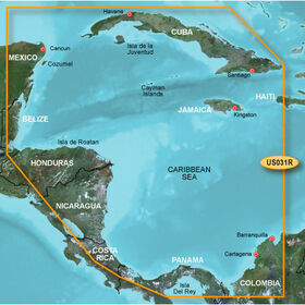 Garmin BlueChart g2 Vision - Southwest Caribbean