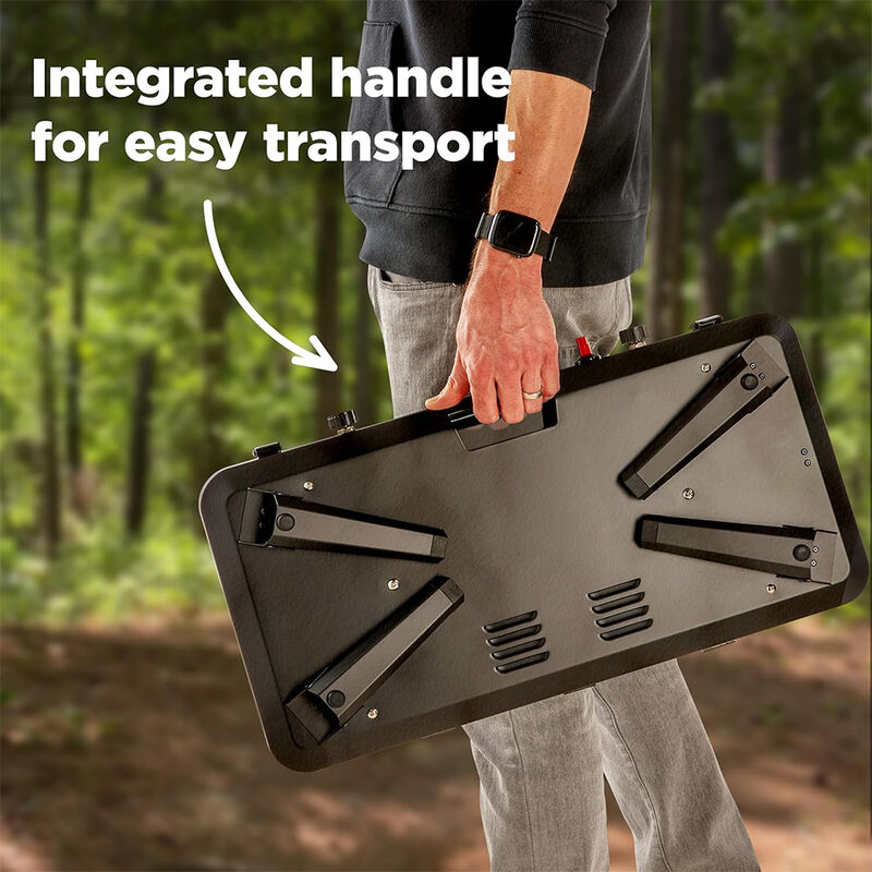 Hike Crew Portable Gas Camping Grill and Griddle, 13,000 BTU image number 7