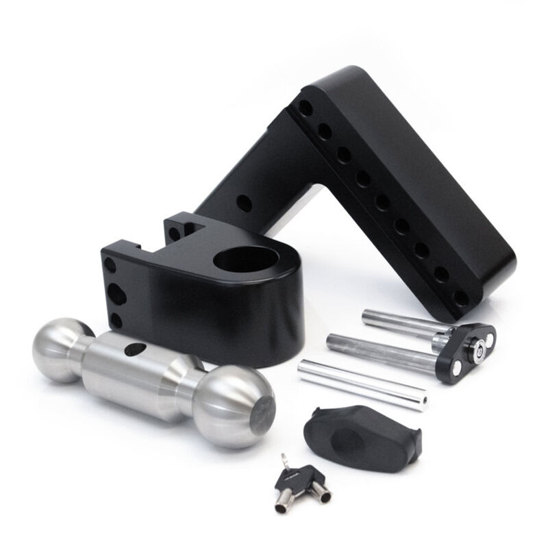 Weigh Safe 180° Drop Hitch w/Black Cerakote Finish and Chrome-Plated Steel Balls image number 10
