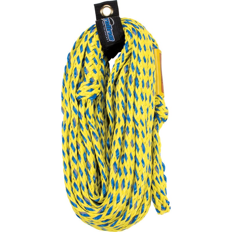 Connelly 4-Rider 60' Safety Tube Rope, Volt/Blue image number 1