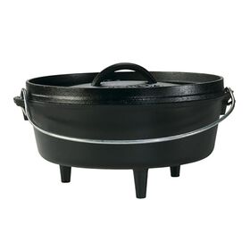 Lodge Cast Iron 4 qt. Camp Dutch Oven