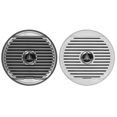 Jensen 6.5" 2-Pack High Performance Waterproof Speakers with Interchangeable Face Plates
