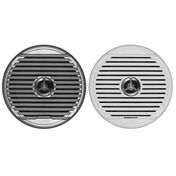 Jensen 6.5" 2-Pack High Performance Waterproof Speakers with Interchangeable Face Plates