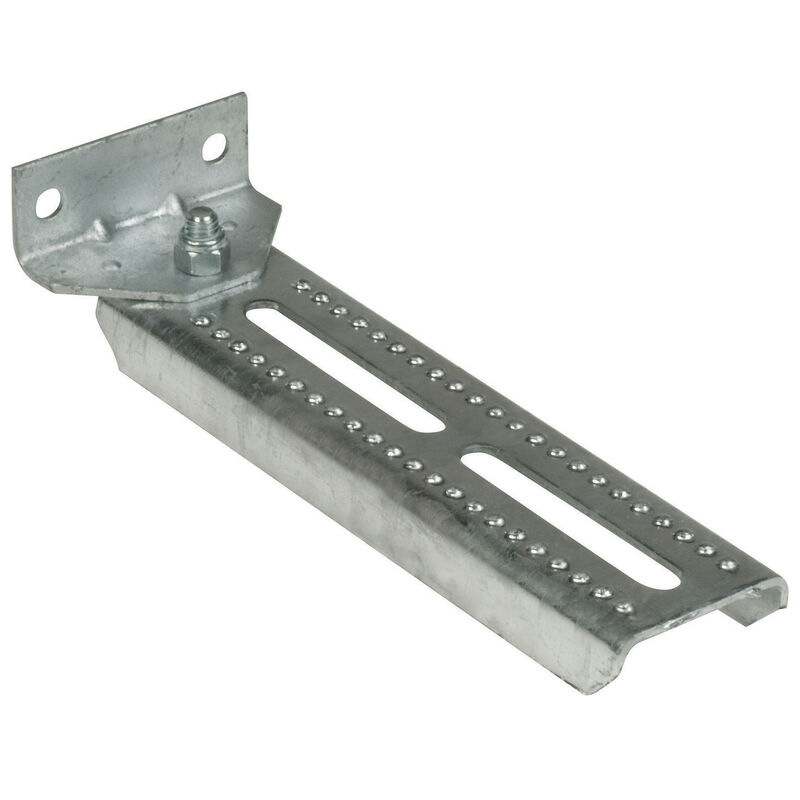 Galvanized Swivel 8"L Bolster Bracket image number 1