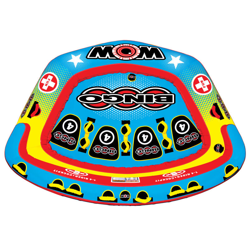 WOW Bingo 4-Person Towable Tube image number 2