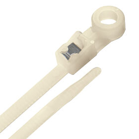 Ancor 6" Self-Cutting Cable Ties, Natural, 35-lb., 50-Ct.