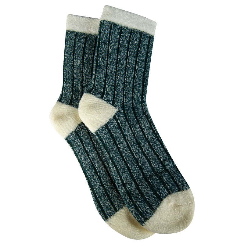 Fire + Ash Women’s Double-Layer Ragg Sock with Aloe Vera image number 1