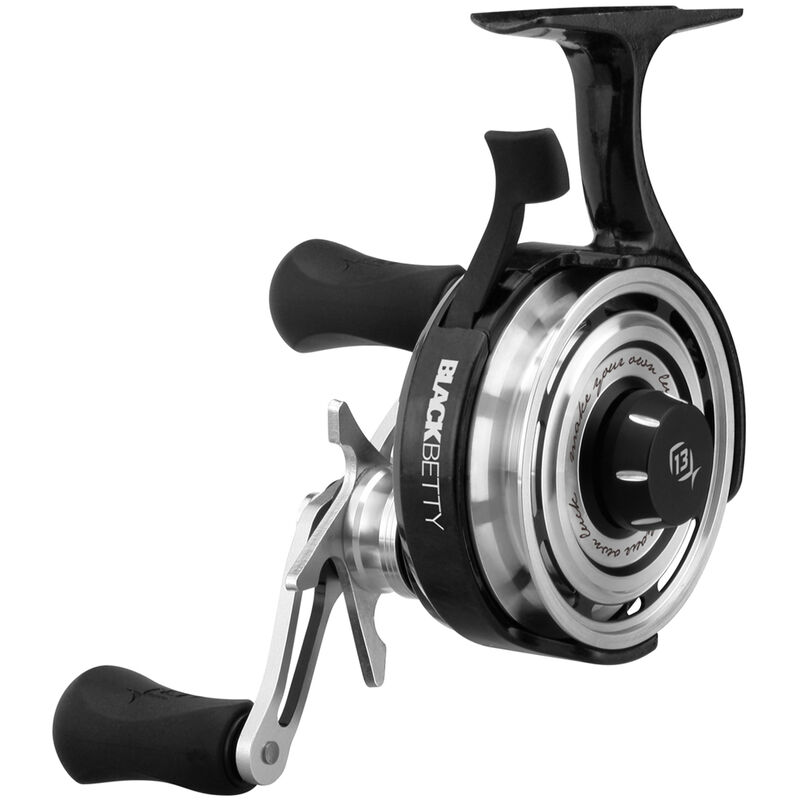 13 Fishing Black Betty FreeFall Inline Ice Reel image number 1