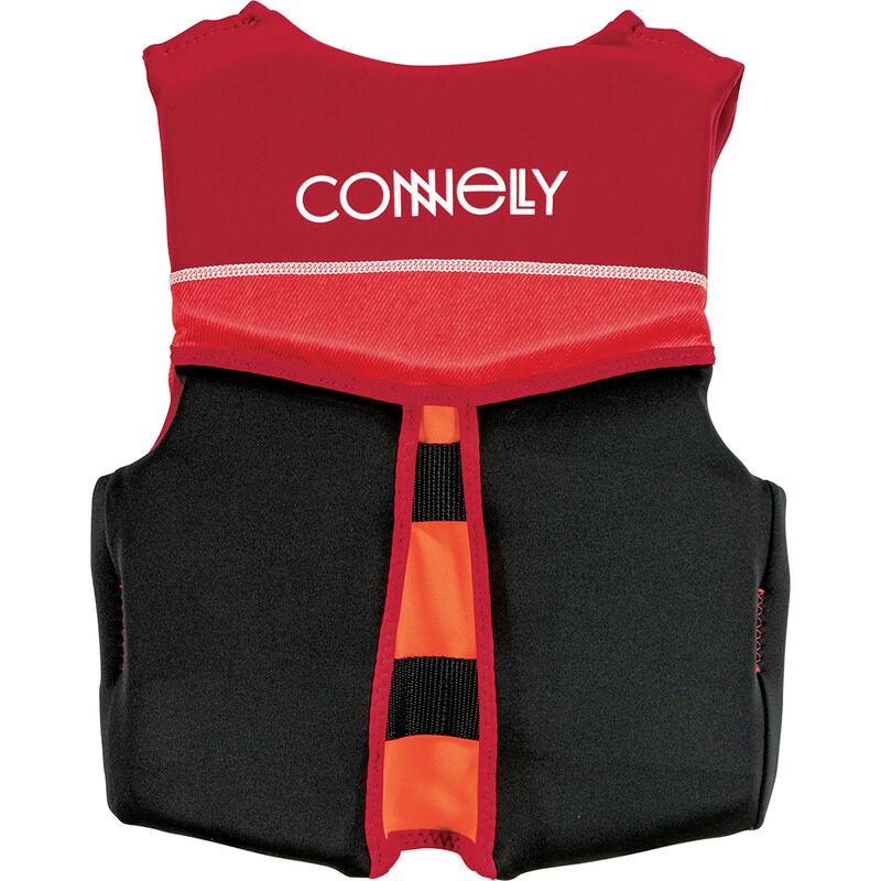 Connelly Youth Classic Neo Life Jacket, Red/Black image number 2