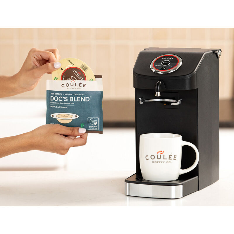 Coulee Doc's Blend Coffee, 10 Pre-Filled EcoPour Filters image number 8