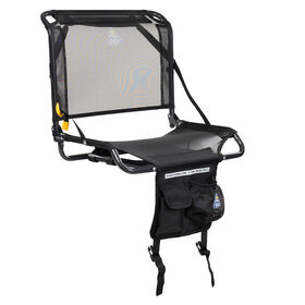 GCI Outdoor Big Comfort Stadium Chair 2.0, Black