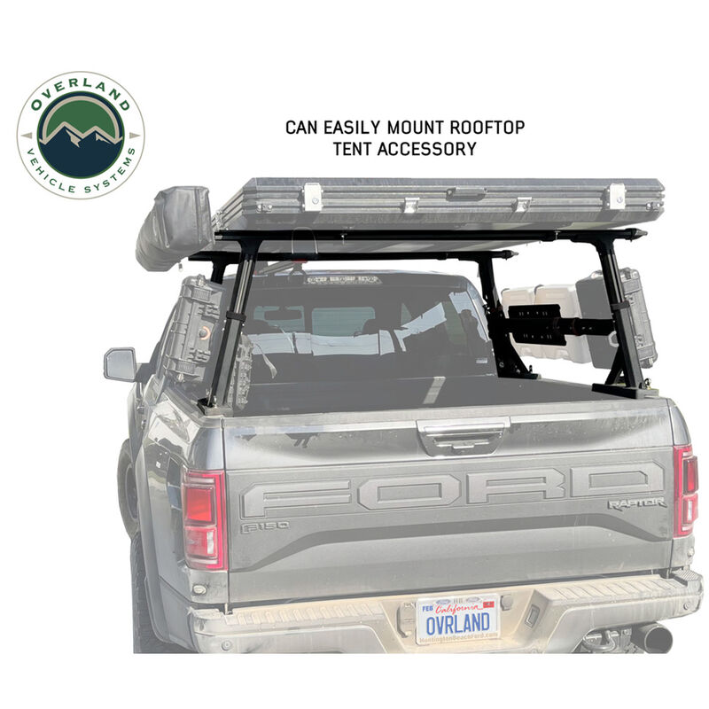 Overland Vehicle Systems Freedom Rack with Crossbars and 8' Side Support Bars image number 6