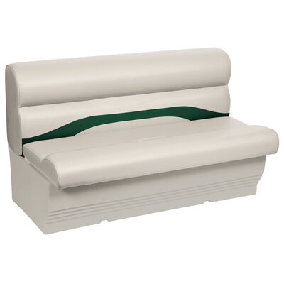 50" Straight Bench Seat - TOP ONLY - Platinum/Green