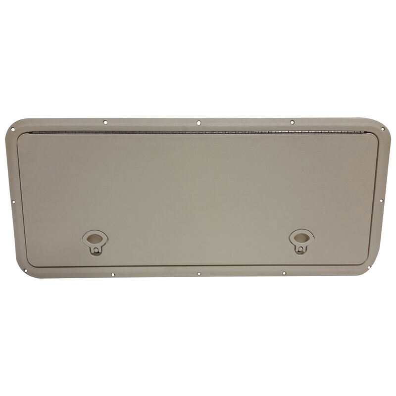 DPI Marine DPF Marine Creamy White Fulsh Series Hatch Door, 13" x 30" O.D. frame image number 1