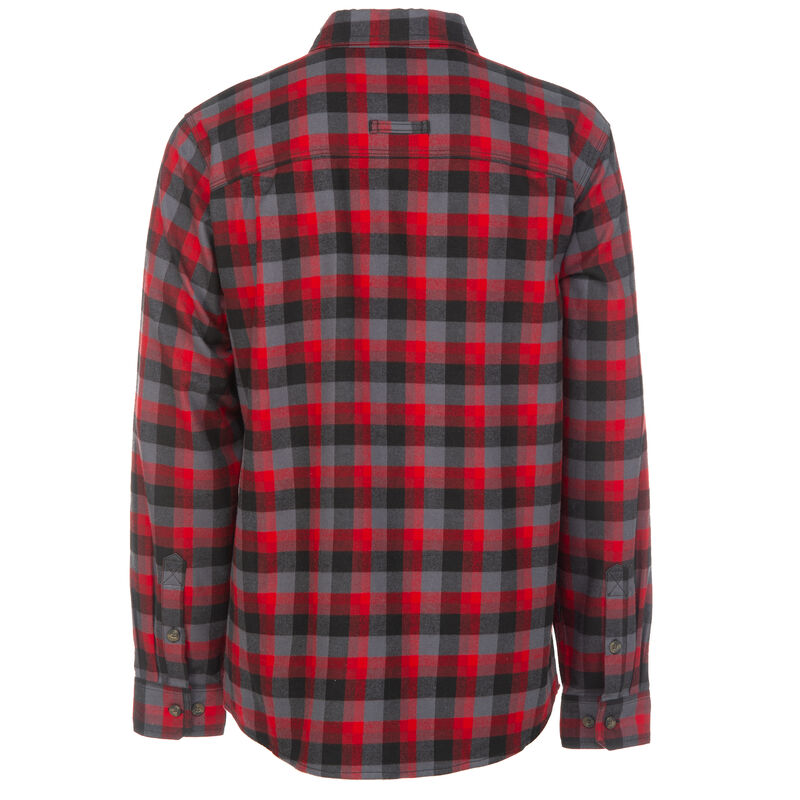 Ultimate Terrain Men's Essential Flannel Long-Sleeve Plaid Shirt image number 2