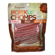 Scott Pet Pork Chomps Assorted Flavors Munchy Sticks, 50-Pack