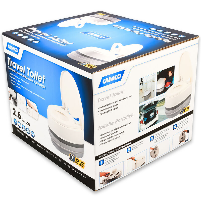 Camco Travel Toilet, 2.6 Gal. image number 3