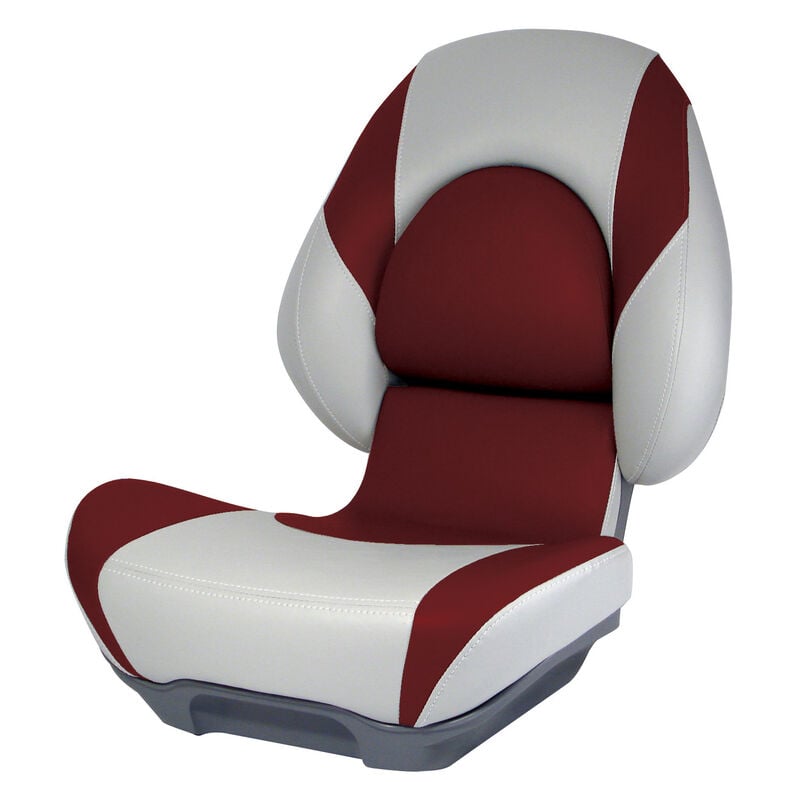 Attwood Standard Centric II Folding Boat Seat, Gray Base image number 4