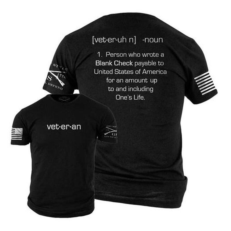 Grunt Style Men's Blank Check Short-Sleeve Tee image number 3