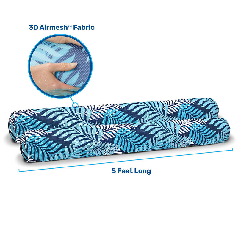 2-Pack Deluxe Oversized Pool Noodles&mdash;Inflatable Pool Floats image number 3