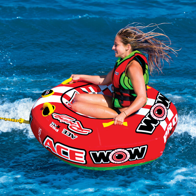 WOW Ace Racing 1-Person Towable Tube image number 5